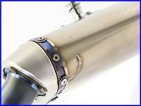 DUCATI 749 999チタンマフラー 2005 DUCATI 749R deLIGHT Titanium Full Exhaust Muffler Set