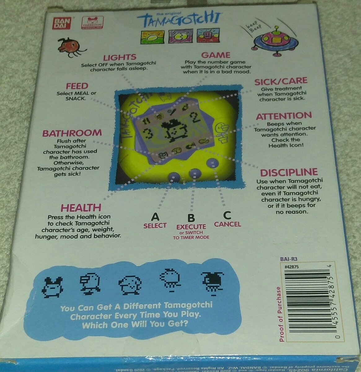 Tamagotchi Original Tie Dye 42875 brand new Gen 2 | eBay