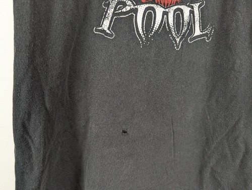 Drowning Pool NO SIZE Babydoll Girls Black Band Shirt Distressed Vintage Small - Picture 3 of 8