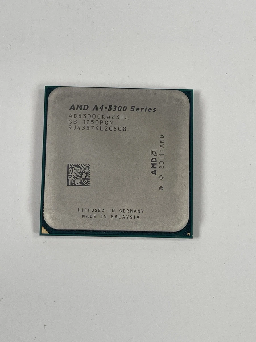 AMD Computer Processors (CPUs) AMD A4-5300 Processor Model Core