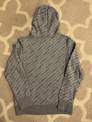 Levi's Youth Boys Fleece Pullover Hoodie, Grey/Graphic ~ Super Soft ~ Size 10/12 - Picture 2 of 2