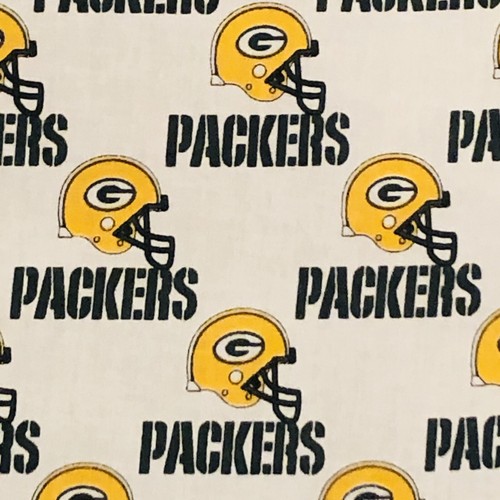 Green Bay Packer Cotton Fabric - VTG 1994 - 27.5” X 20” - Picture 2 of 10