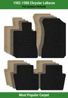 Lloyd Ultimat Front & Rear Carpet Mats for '82-88 Chrysler LeBaron w/Chrysler 1 (For: Chrysler LeBaron)