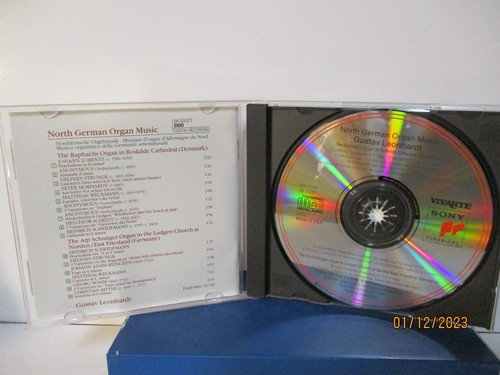 NORTH GERMAN ORGAN MUSIC - Gustav Leonhardt - CD - MINT condition - 25-283 - Picture 3 of 3