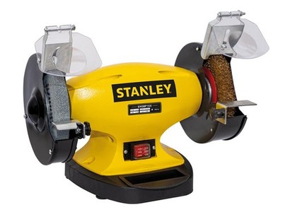 Stanley Maschinen Doppelschleifer Mit Schleifen & Draht Rad 240V 330W SMCGBP150E