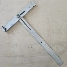 VINTAGE SQUANGLE MODEL B45 BY Great Neck Combination Rafter SQUARE Carpentry