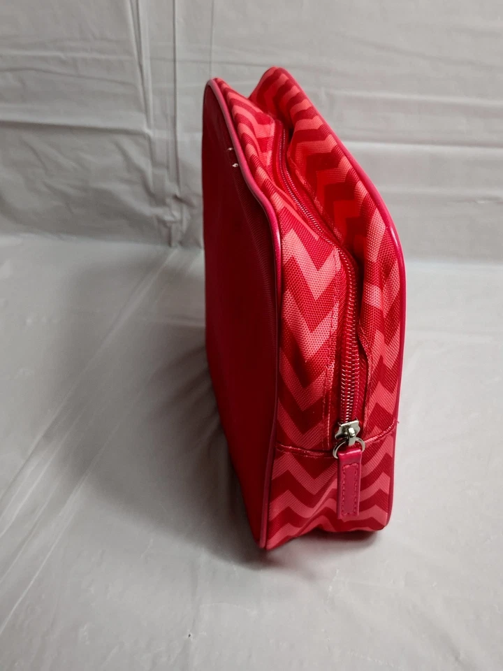 SHISEIDO, Bolsa Cosmética Rosa/Bolsa de Maquiagem Bolsa de Viagem CC 6.5"X8"x2"  - Imagem 4 de 4