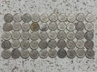 LOT OF 50 1964 ROOSEVELT DIME COINS - 90% SILVER