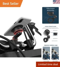 Durable Bike Cell Phone Holder - Vibration Dampener & Quick Install for Cyclists