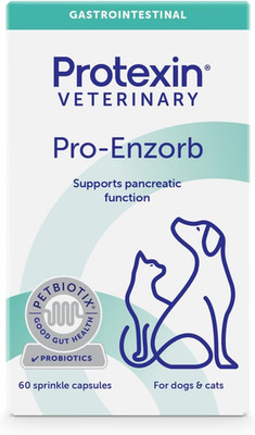 Protexin Veterinary Pro-Enzorb, Probiotika für Katzen und Hunde Bauchspeicheldrüse... 