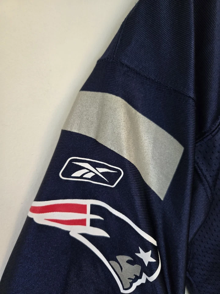 Vintage Randy Moss Jersey Youth Large New England Patriots Reebok NFL Rare - Image 4 of 4