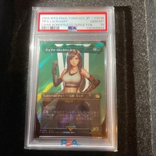 PSA10 2025 MTG Tifa Lockhart Borderless Surge from Japan
