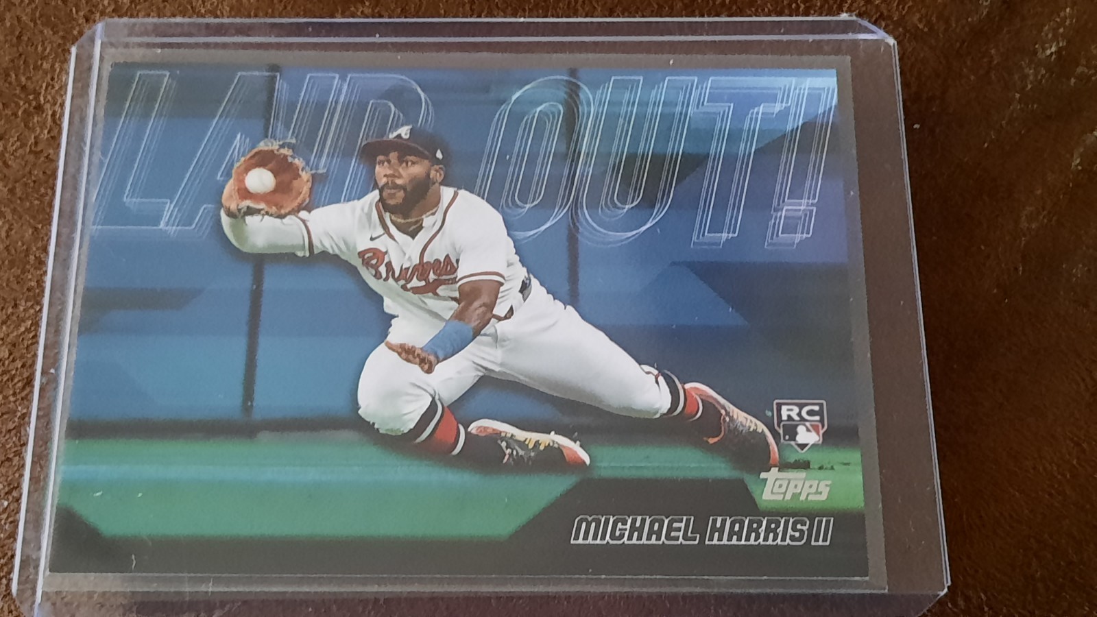 2023 Topps Update Series - Laid Out Michael Harris II #LO-3 Black /299 (RC)