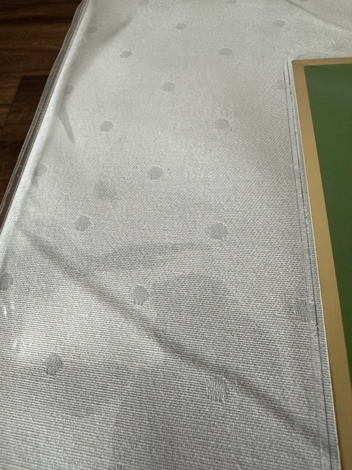 Kate Spade New York Larabee Dot 9 Pc Napkin Tablecloth Set Gray 60x102 - Image 3 of 4