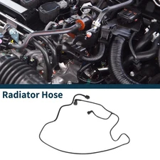 Radiator Hose Coolant Pipe for Volvo XC60 2014-2024 Plastic Black 1 Pcs