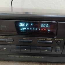 Vintage Technics RS-TR180 Dual Stereo Cassette Deck POWERS On No Further Testing