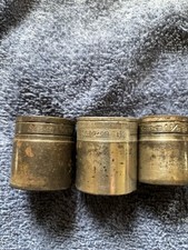 Snap On Assorted 12 Pt Sockets Used Sae Sizes In Photos