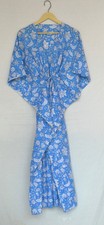 100 Cotton Hand Printed Long Kaftan Dress 100 TARRIF FREE  0 CHARGE KF-182