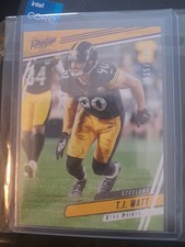 2020 Prestige Football Xtra Points PURPLE #175 -T.J. Watt  SSP #15/100  Steelers