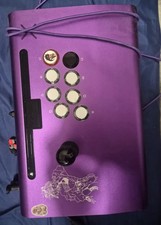 Victrix Pro FS Arcade Fight Stick Purple ProjeKT Melody Engraving PS5 Compatible