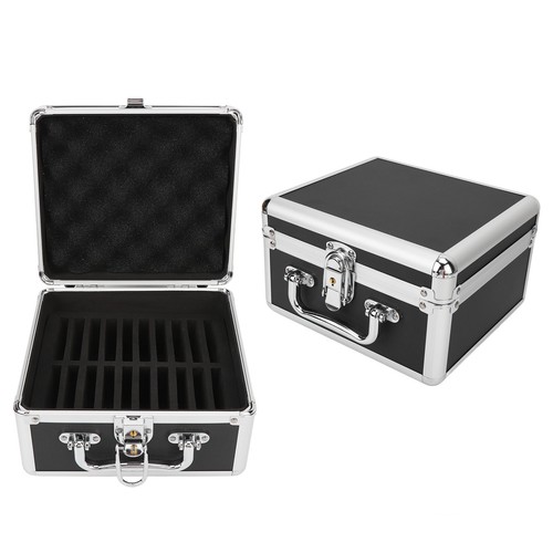 2.5in Hard Drive Storage Box 20 Bays Double Convenient Handle Hard Drive Case CB - Afbeelding 9 van 22