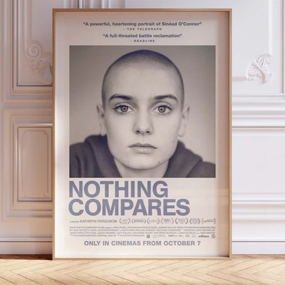 Sinead O'Connor Nothing Compares Poster Wall Art A0 Large Print Decor Biographic