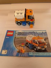 LEGO 8404 Libro 2 Solo Costruisci Spazzatrice Stradale COMPLETO di manuale e minifigure