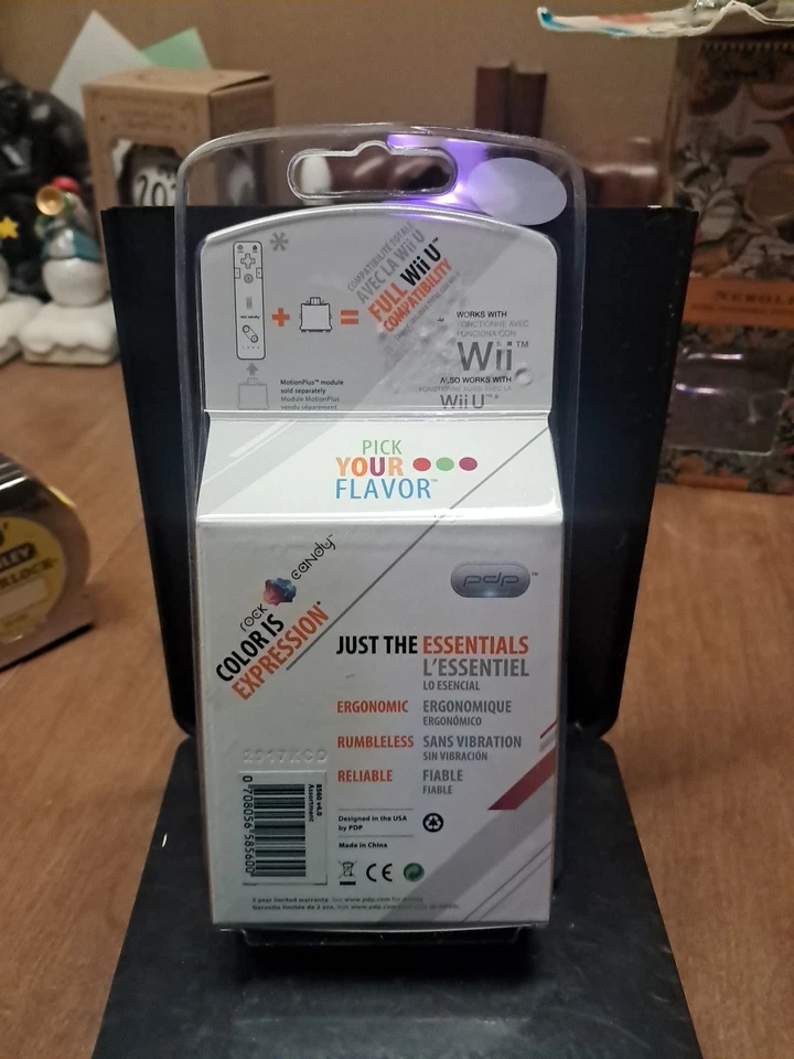 NEW - Rock Candy Nintendo Wii WiiU Remote Gesture Controller - Clear Blue NIB - Image 2 of 3