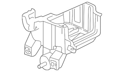 Genuine Honda A/C Evaporator Core Case 80201-S0X-A01
