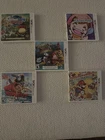 Nintendo 3DS Game Lot of 5 - Gravity Falls, Cooking Mama 4, Paper Mario - CIB