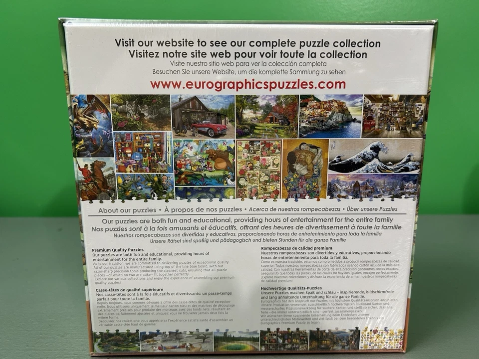 HERBIVOROUS DINOSAURS 100 Piece Puzzle NEW Eurographics Kids (19" x 13") 5+ - Image 2 of 4