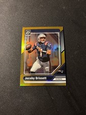 2024 Optic Jacoby Brissett Gold 9/10 Patriots #133