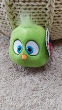 NEW ANGRY BIRDS HATCHLINGS 4" PLUSH Green NWT Vincent Toys 2016