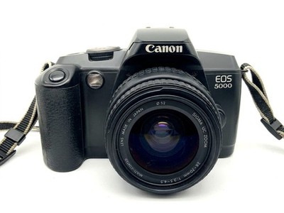 Canon EOS 5000 + Sigma 28-70mm f/3.5-4.5 Kit Set Analog SLR 35mm Kamera Objektiv