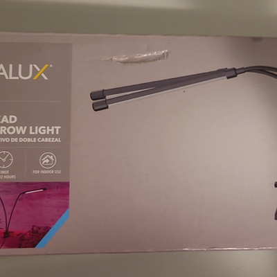 BALUX LED Dimmable Grow Light Kit 10W 120V 10-LED Indoor Plant Light