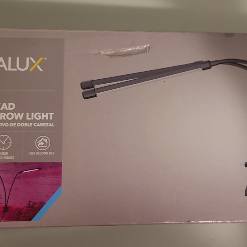 BALUX LED Dimmable Grow Light Kit 10W 120V 10-LED Indoor Plant Light