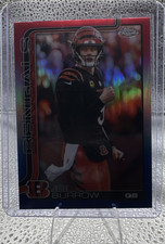 Topps 2024 Topps Chrome Joe Burrow Cincinnati Bengals X-Fractor #61