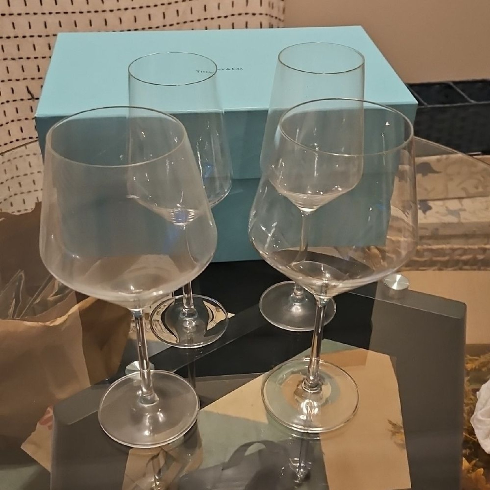 Schott Zwiesel Set of 4 Tritan Pure Red and White Wine Glasses