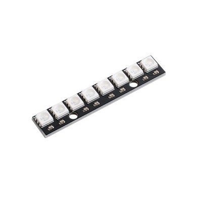 DIYmall 8 X WS2812 8 RGB LED Stick 5050 with Integrated Full Color