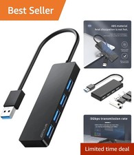 USB 2.0 4-Port Hub Multi Expander High Speed Splitter Adapter for PC Computer