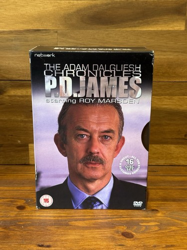 PD James Die Adam Dalgliesh Chroniken DVD Box Set 10 Geschichten komplett & ungeschnitten