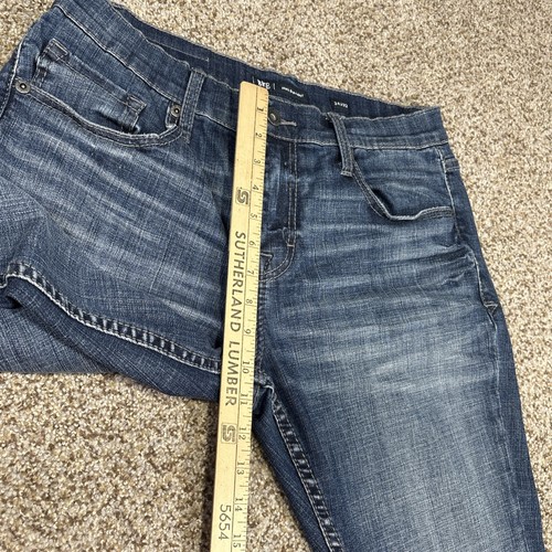 BKE Buckle Men's Med Wash Blue Jake Straight Leg Jeans 34x32 (32x31) - Picture 8 of 14