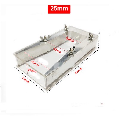 Schmuck Casting Mould Rahmen Silikon 20mm 25mm 30mm Gummiform Silica Gel