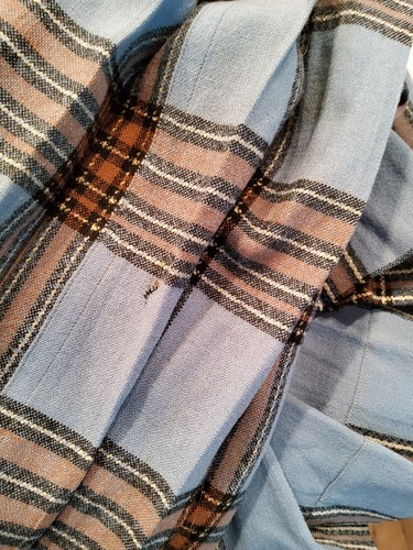 2 Vintage 1940s PENDLETON 100% Wool Turnaround Reversible (2in1) Skirts - Small - Picture 9 of 14