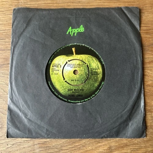 Pop The Beatles Jackie Lomax ‎– Sour Milk Sea  Apple Records ‎– APPLE 3