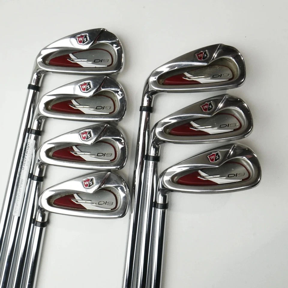 Used Wilson Di9 Iron Set / 4 - PW / Uniflex / Left-Handed - Image 2 of 4