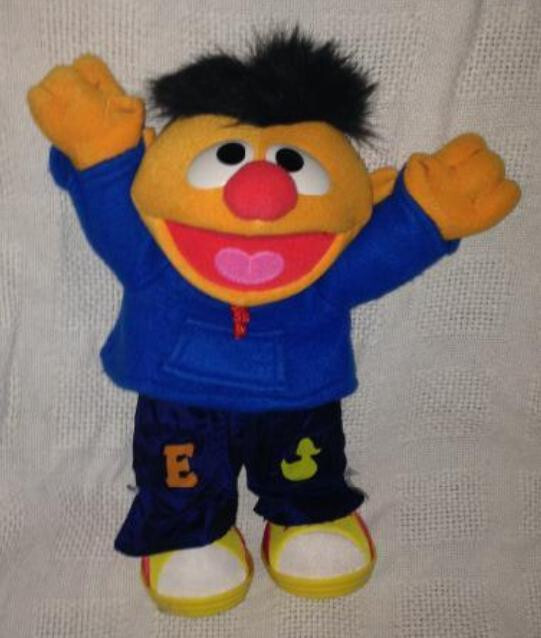 Ernie Super Star Sesame Street Fisher-Price 2000 marionnette Muppet vintage 30cm