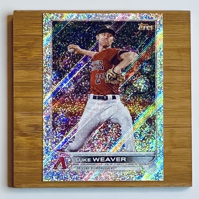 2022 Topps Series One Foilboard Luke Weaver #273 Short Print S/N# (730/875)