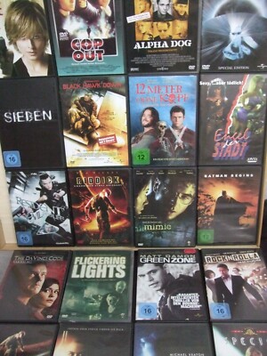Horror Action Thriller bis FSK 16 Sammlung DVD je 1,70 Versand einmalig 2,50  