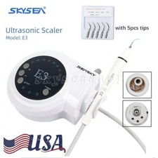 Portable Dental Ultrasonic Scaler Handpiece & Tips fit Cavitron EMS WOODPECKER